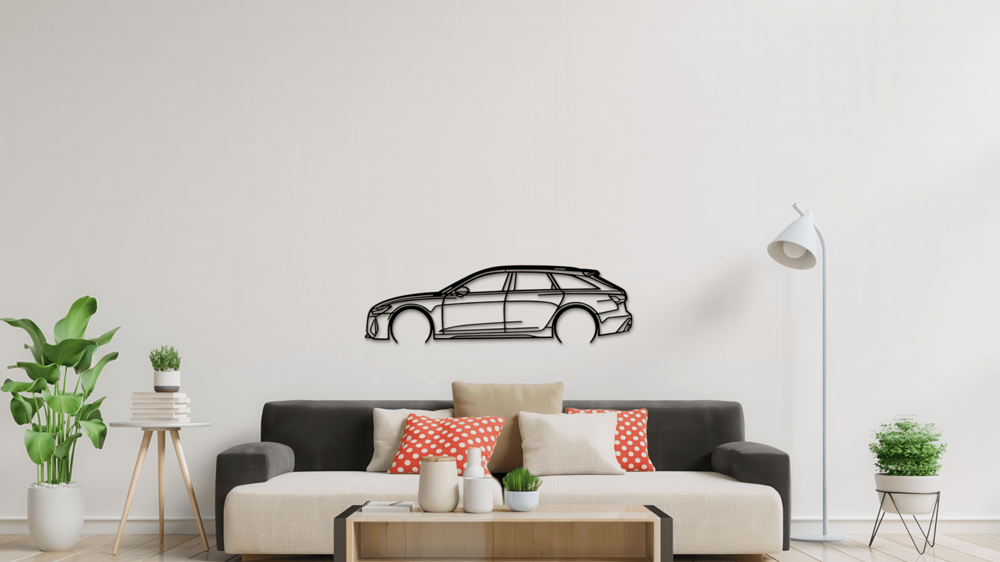 Audi RS6 2020 - Metal Wall Art
