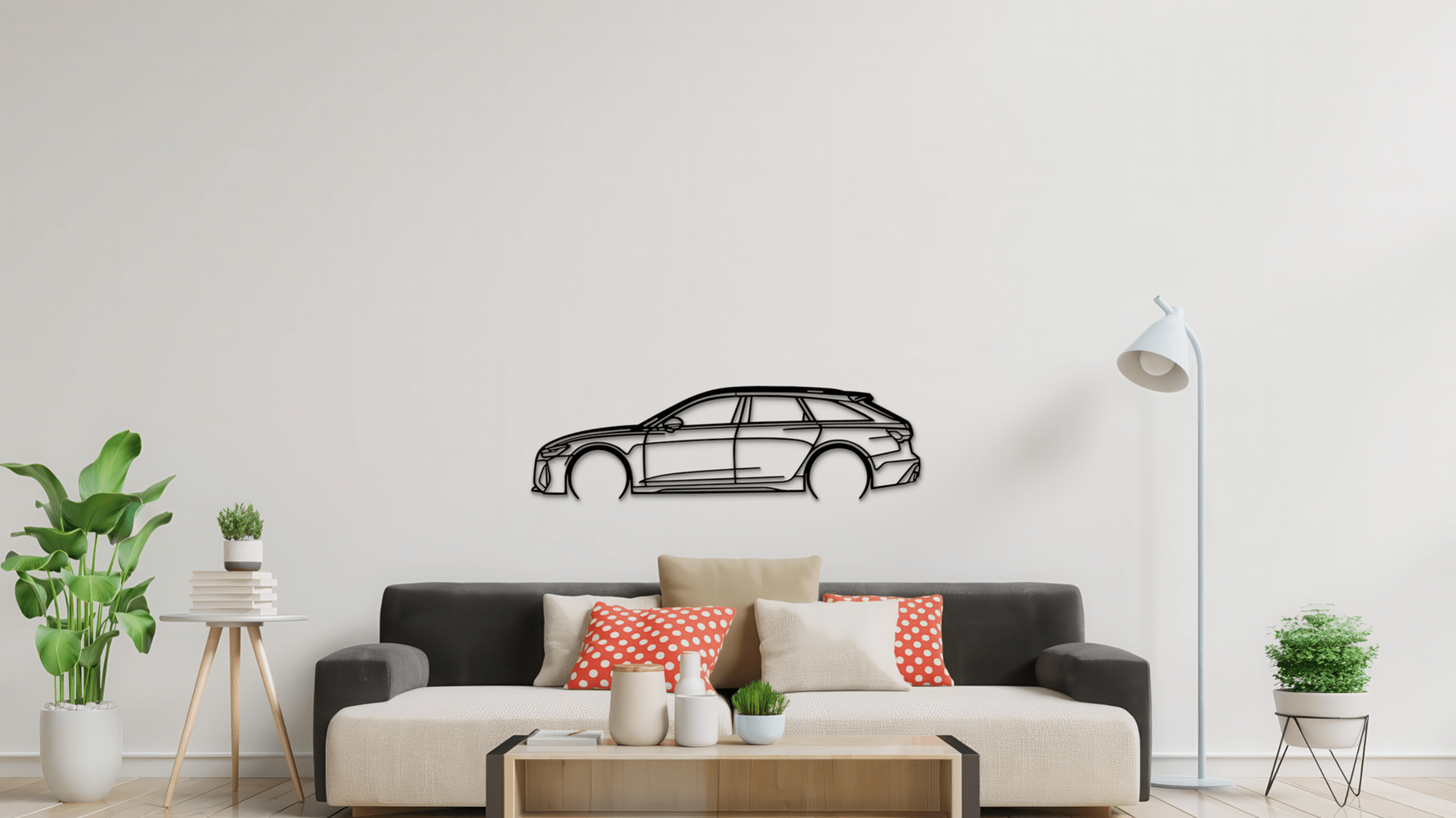 Audi RS6 2020 - Metal Wall Art
