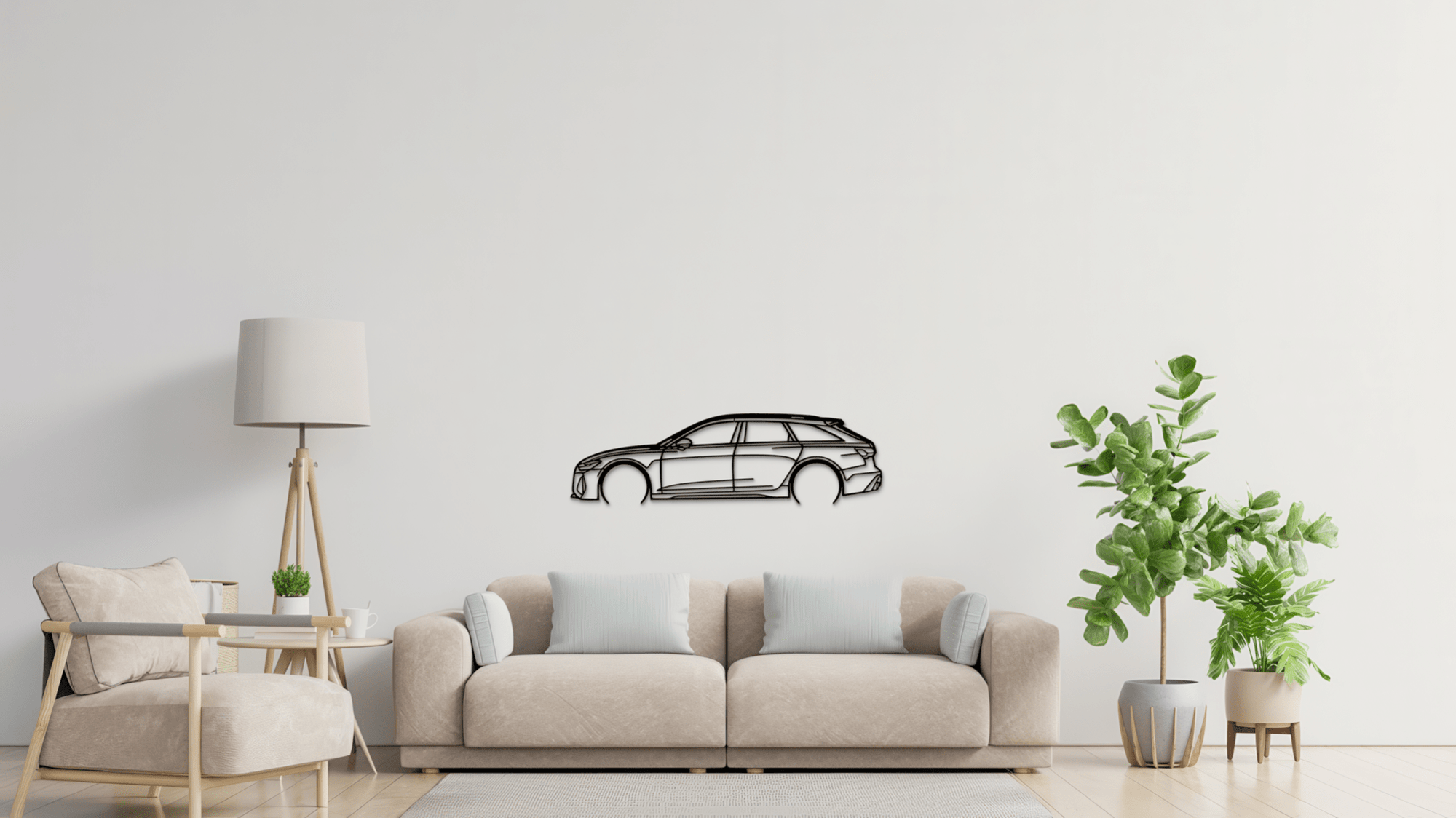Audi RS6 2020 - Metal Wall Art