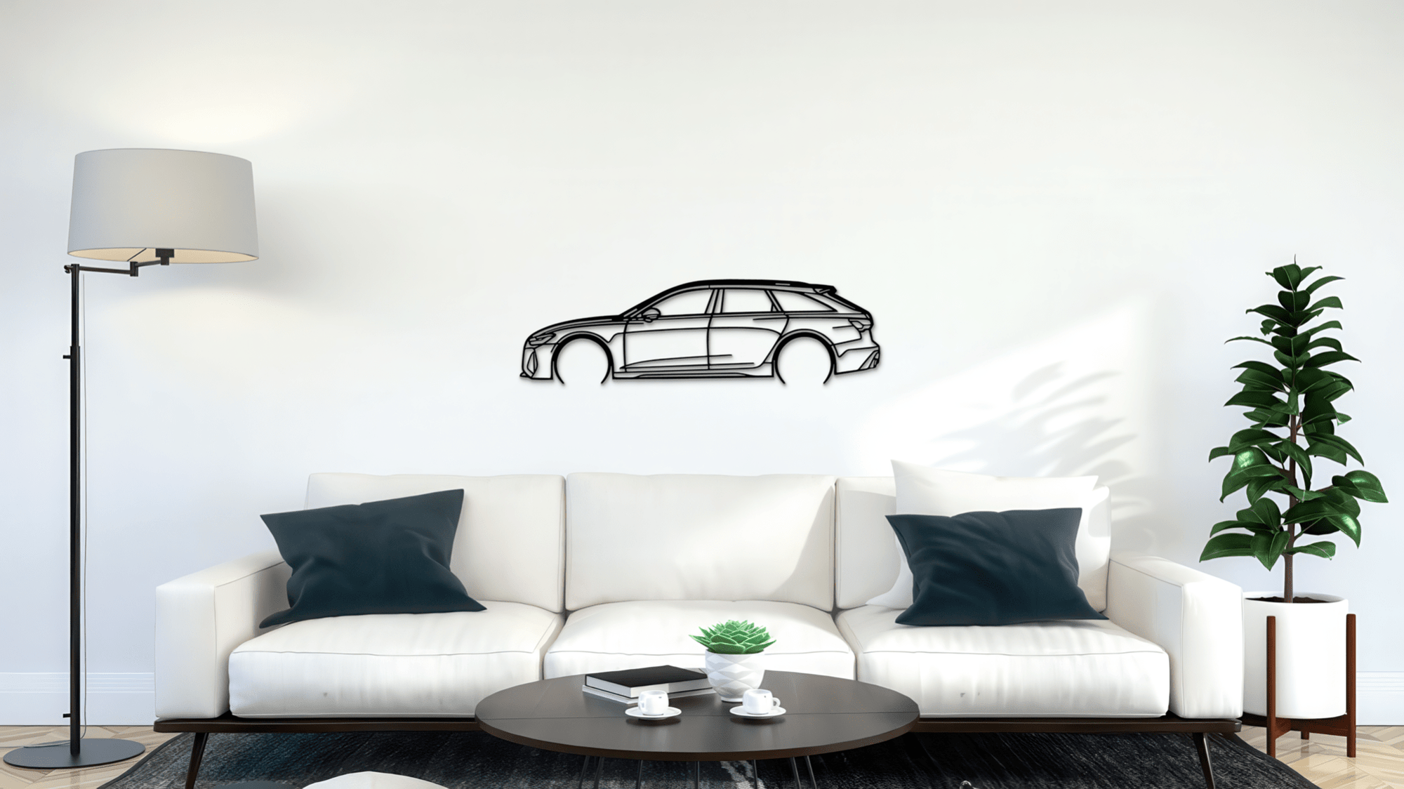 Audi RS6 2020 - Metal Wall Art