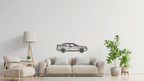 Audi Ur-quattro 10V 1984 - Metal Wall Art