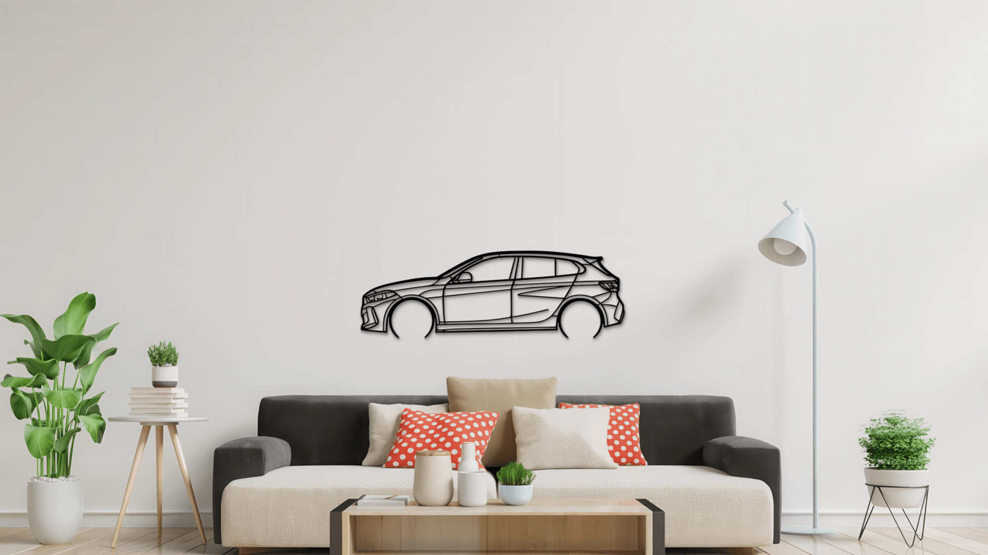 BMW 135i F40 - Metal Wall Art