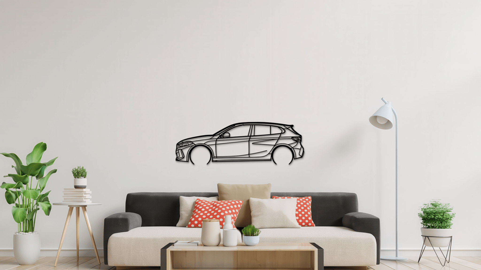 BMW 135i F40 - Metal Wall Art