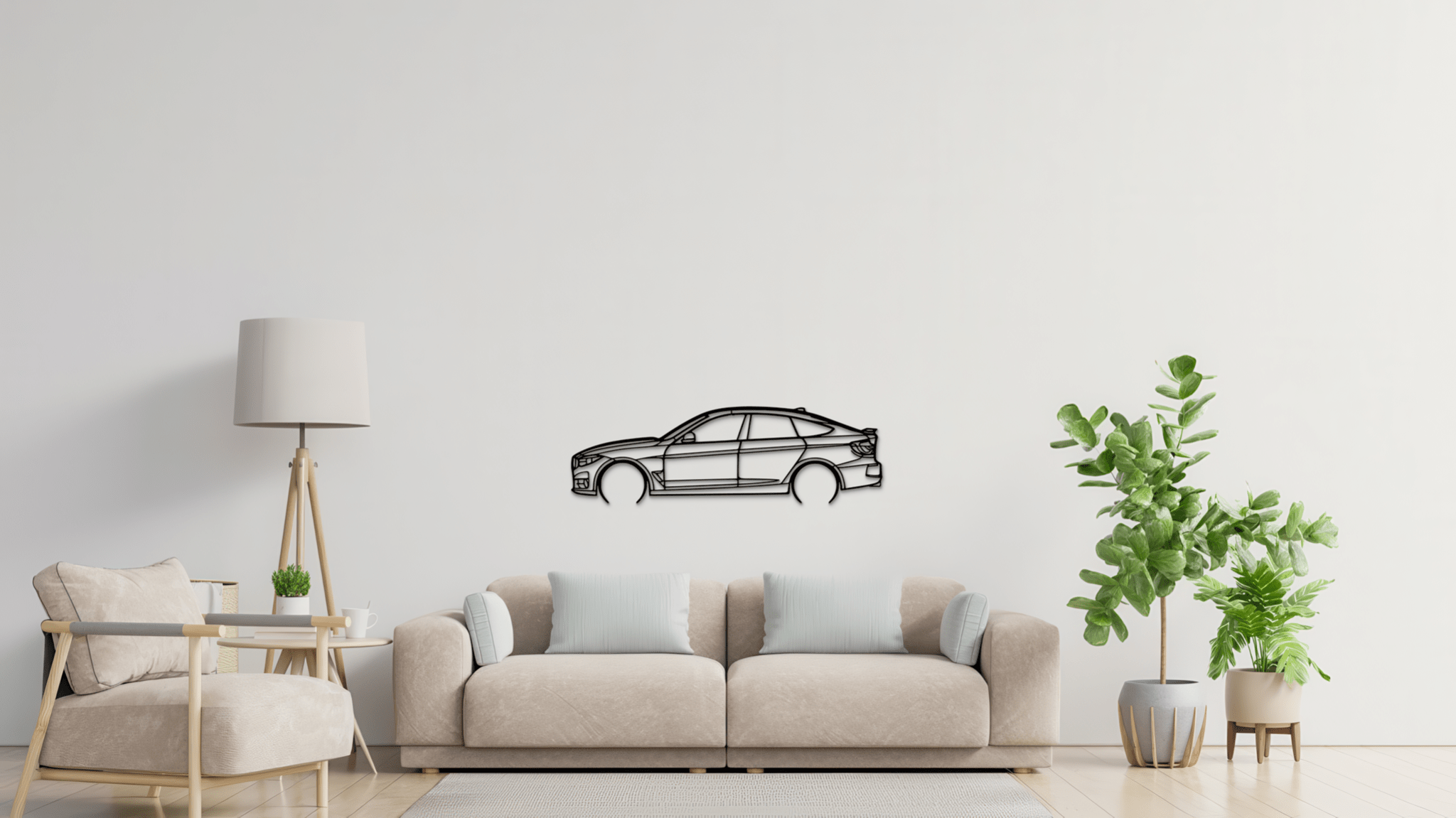 BMW 330i GT 2017 - Metal Wall Art