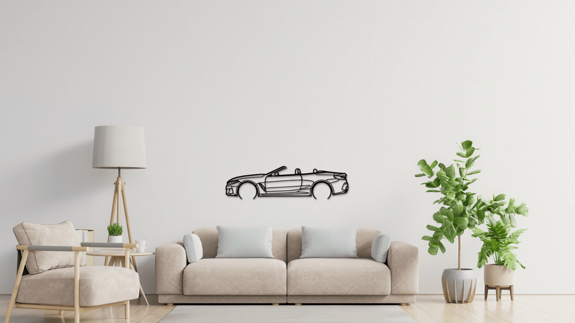 BMW 850i G14 Convertible - Metal Wall Art