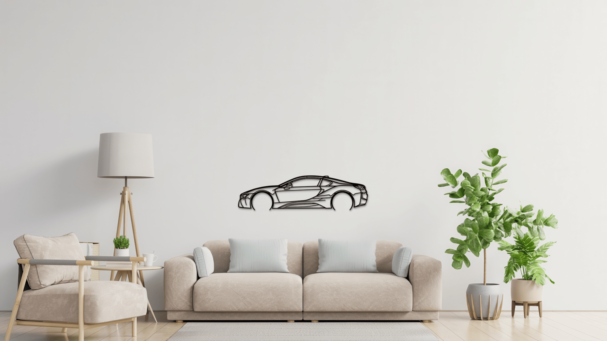 BMW i8 - Metal Wall Art