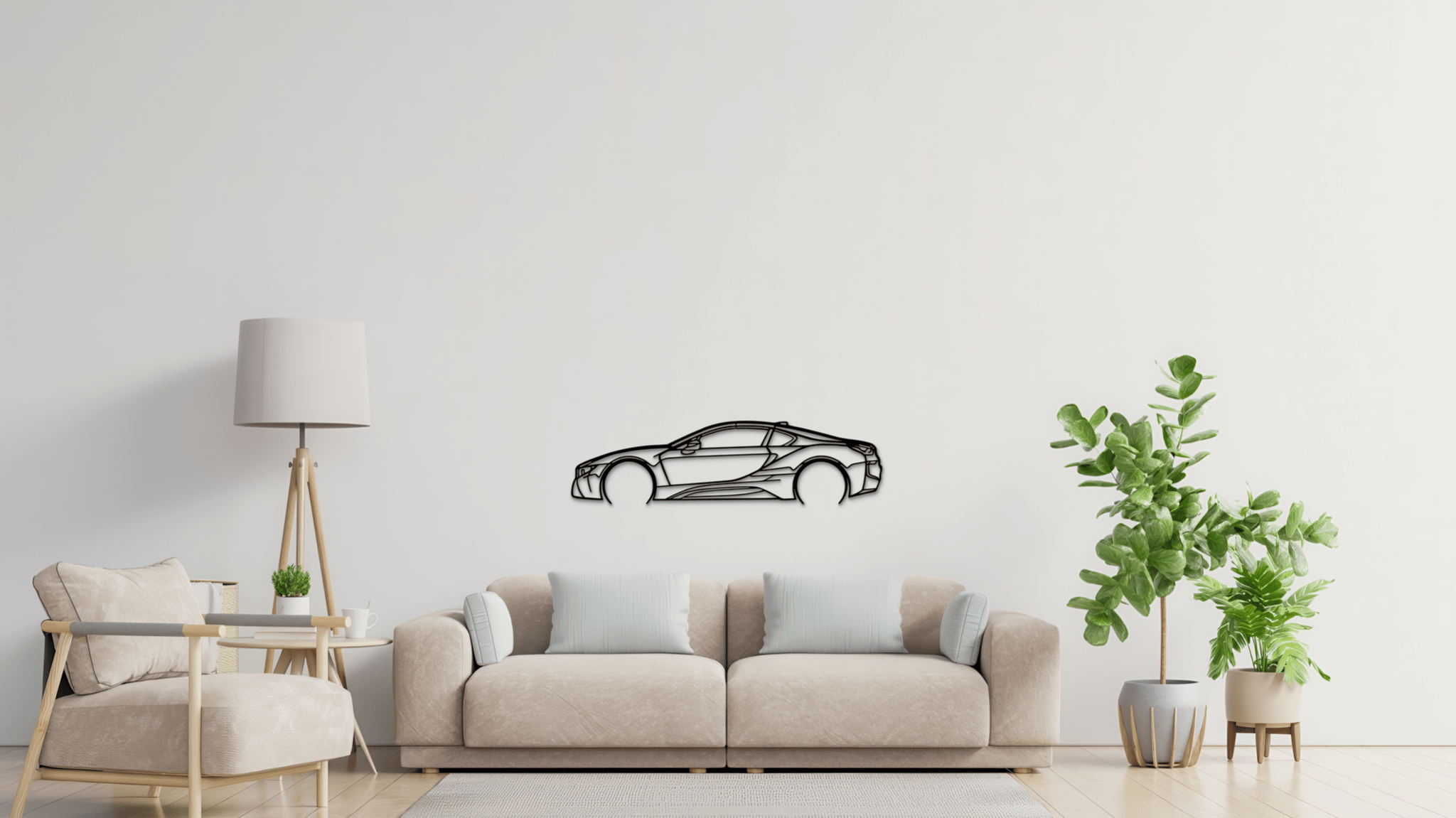 BMW i8 - Metal Wall Art