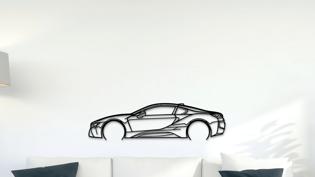 BMW i8 - Metal Wall Art