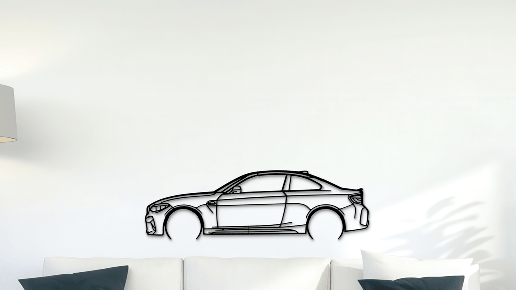 BMW M2 F87 - Metal Wall Art