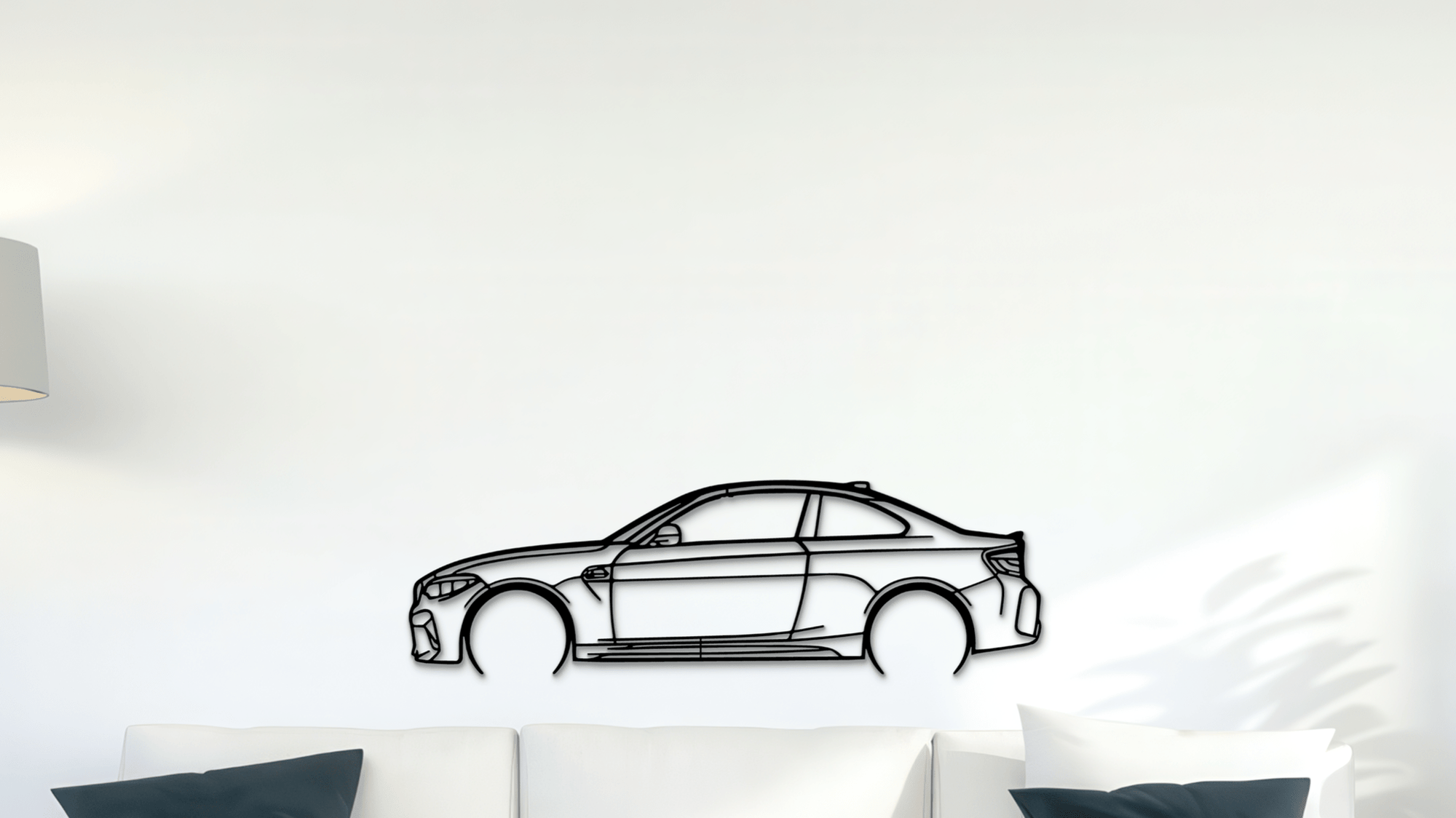 BMW M2 F87 - Metal Wall Art