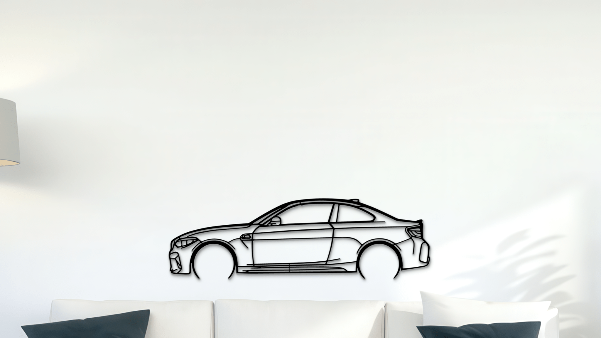 BMW M2 F87 - Metal Wall Art
