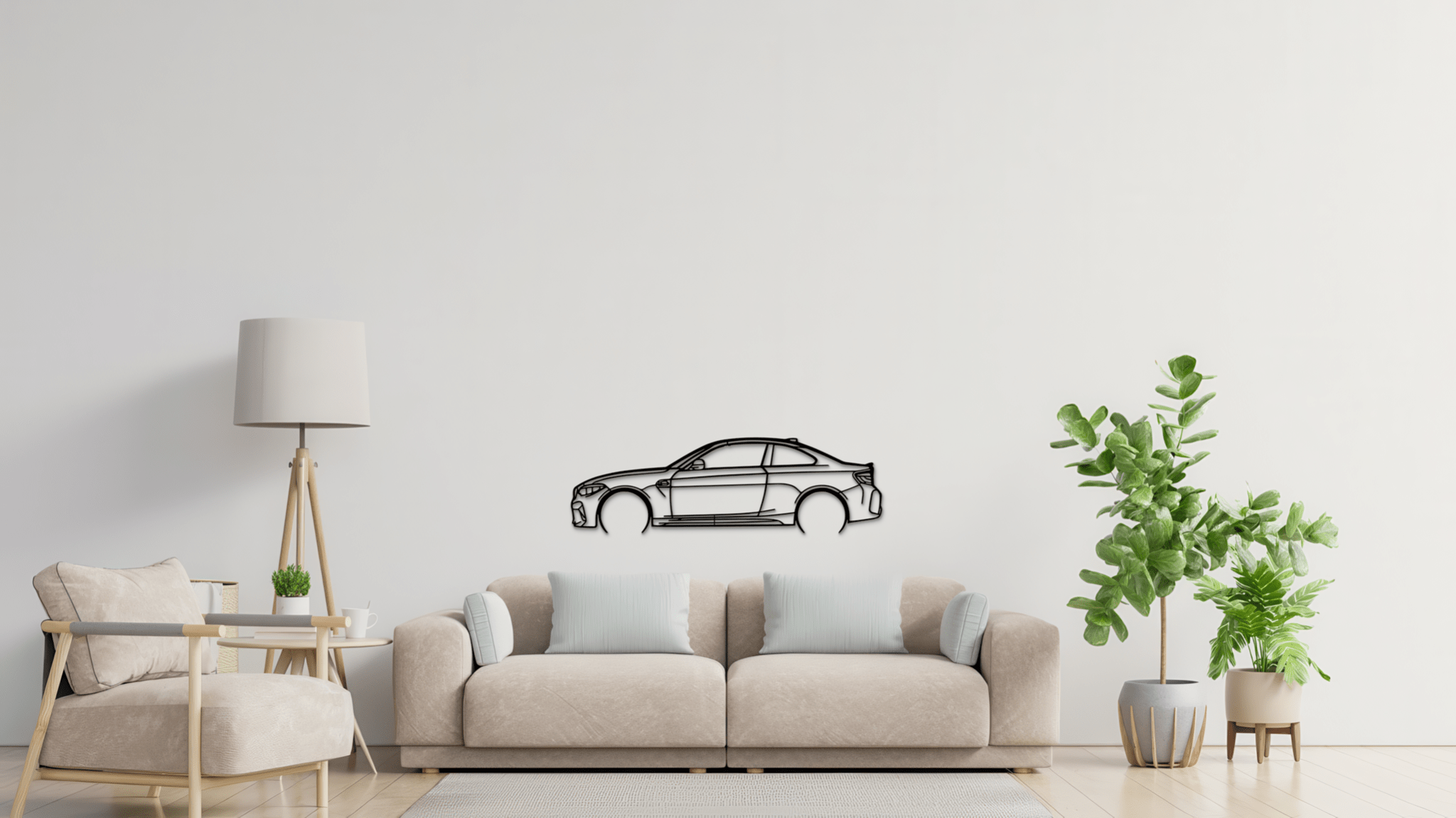 BMW M2 F87 - Metal Wall Art