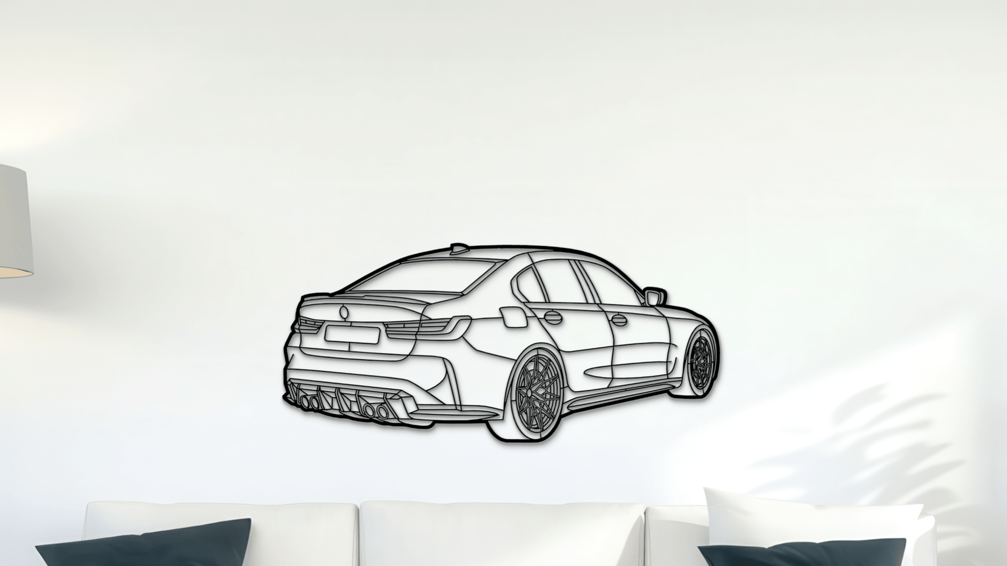 BMW M3 G80 - Metal Wall Art