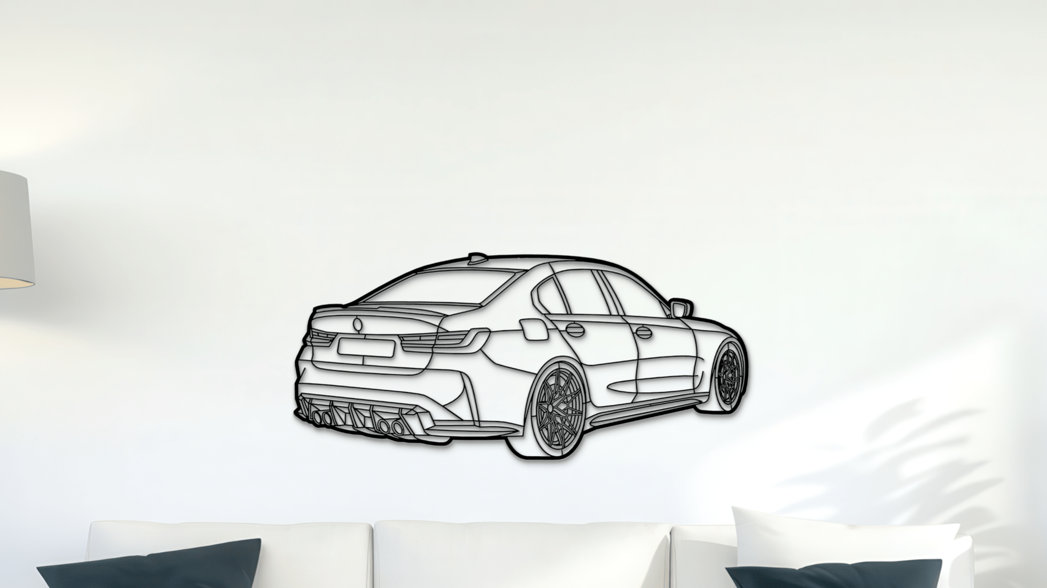 BMW M3 G80 - Metal Wall Art
