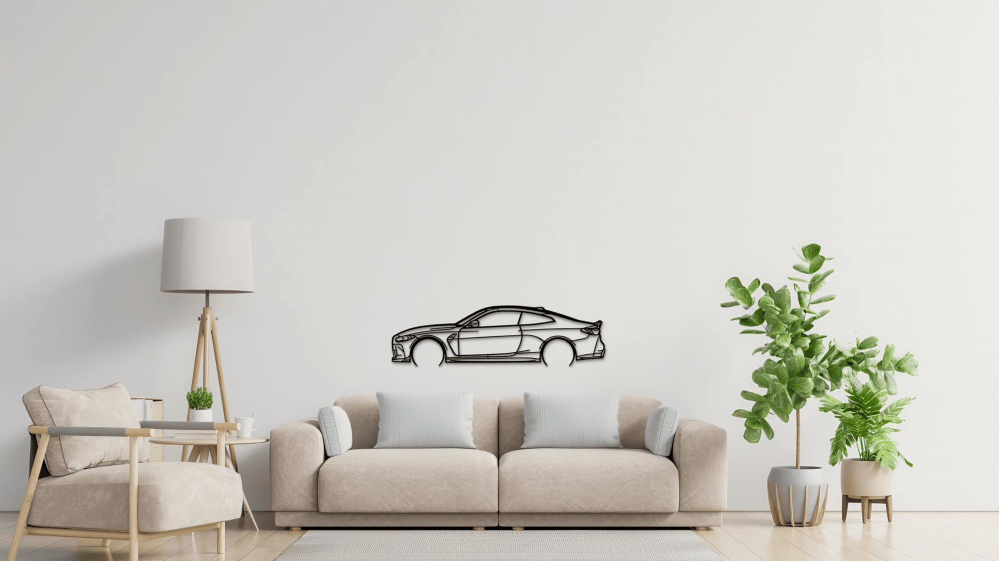 BMW M4 CSL - Metal Wall Art