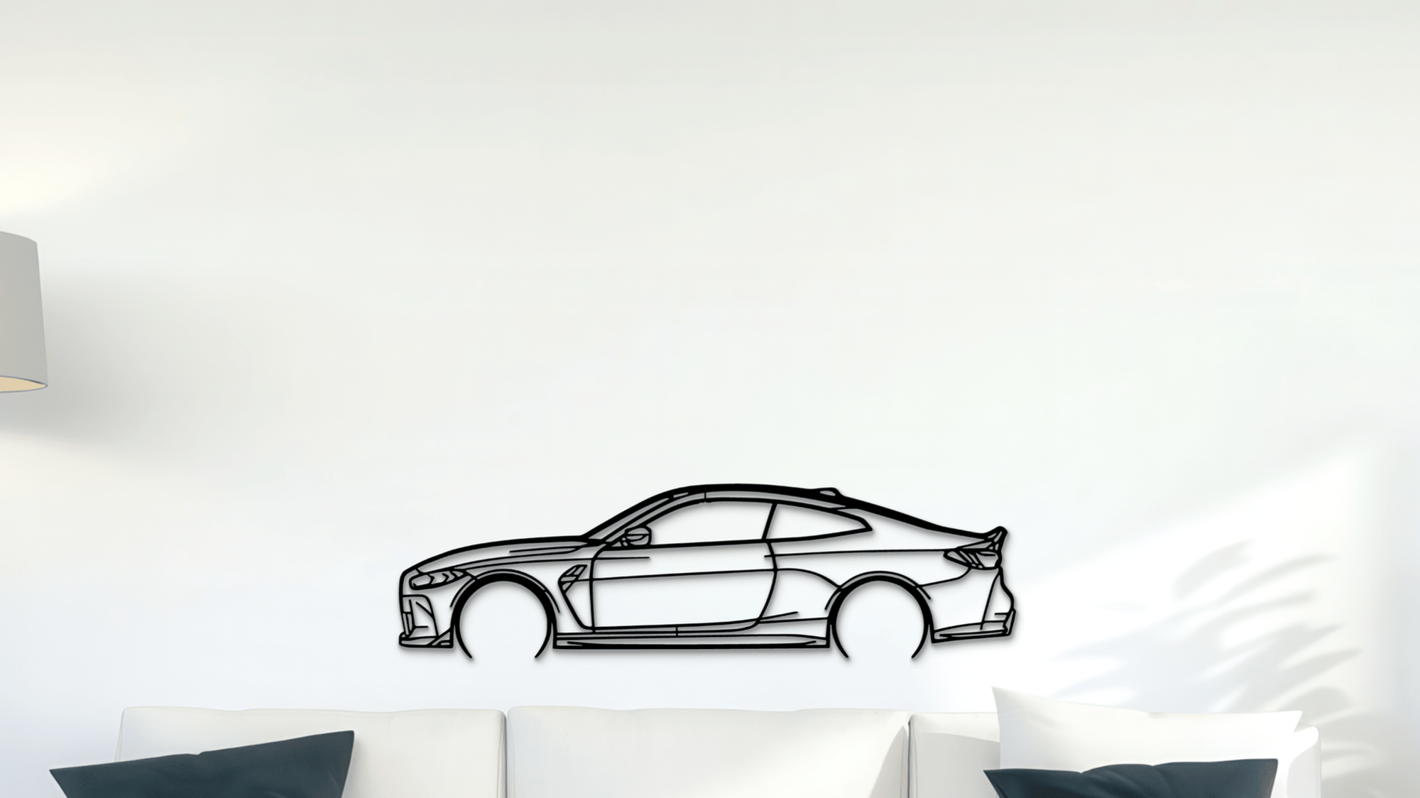 BMW M4 CSL - Metal Wall Art