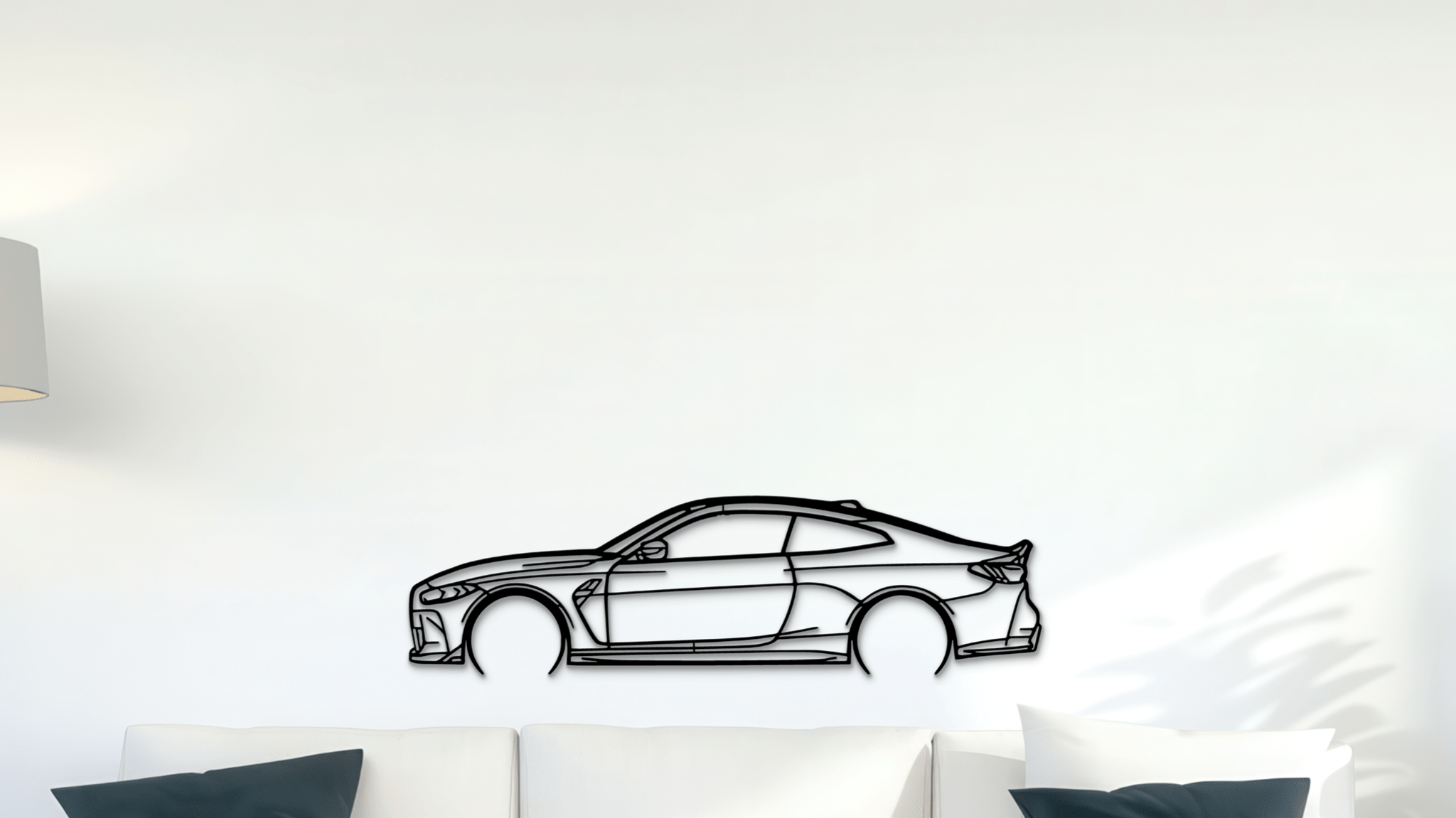 BMW M4 CSL - Metal Wall Art
