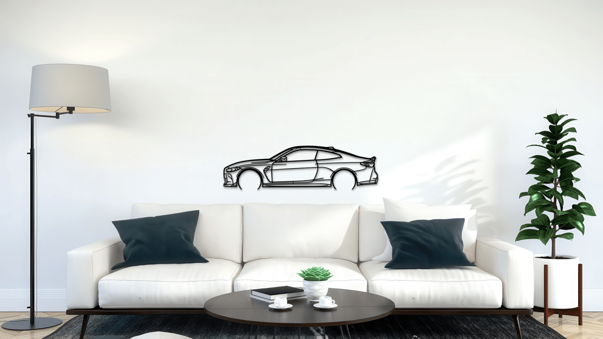 BMW M4 CSL - Metal Wall Art