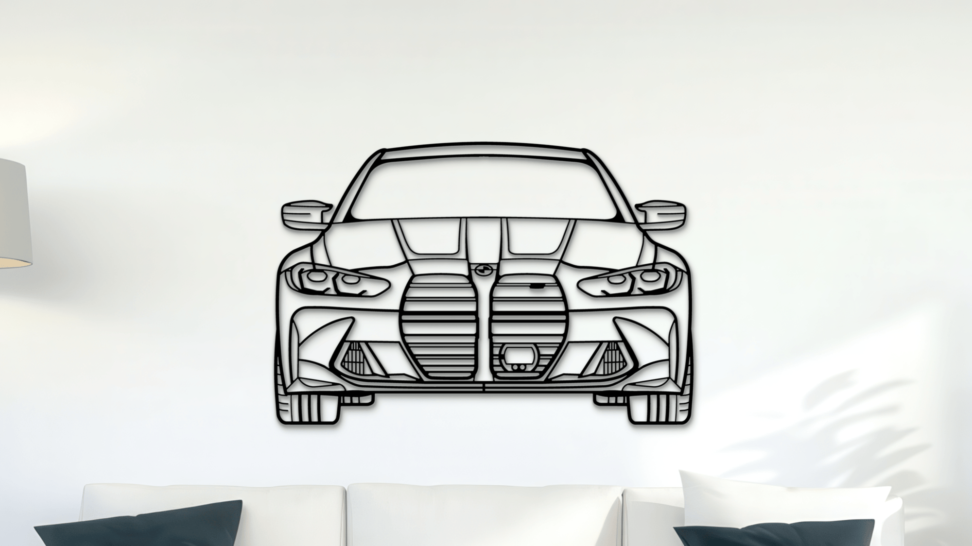 BMW M4 G82 - Metal Wall Art
