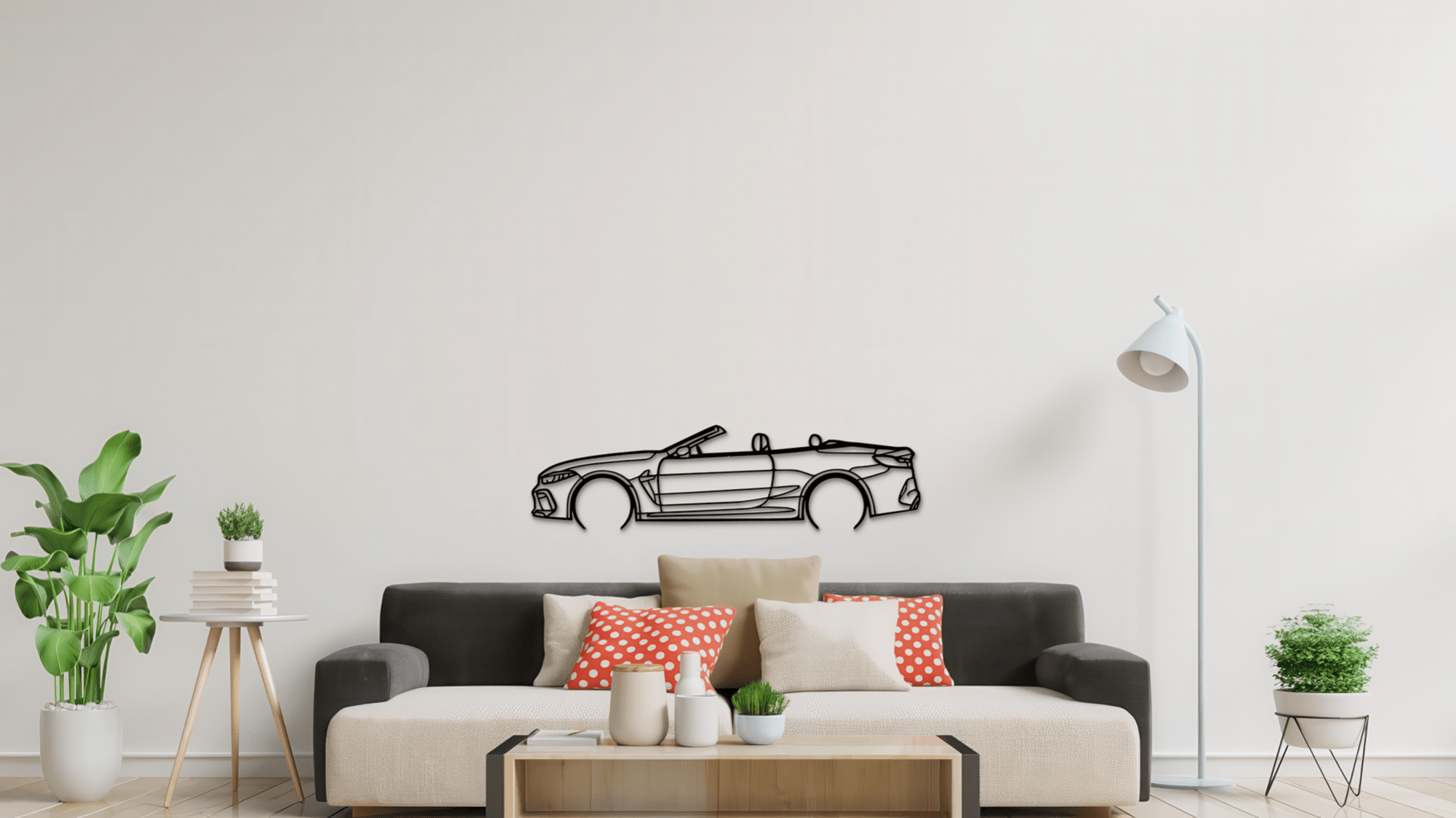 BMW M8 F91 Convertible - Metal Wall Art