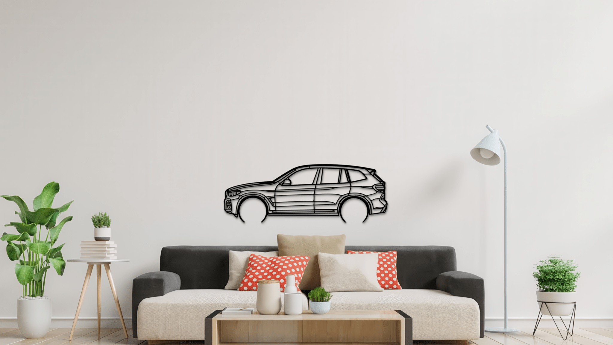 BMW X3 2018 - Metal Wall Art