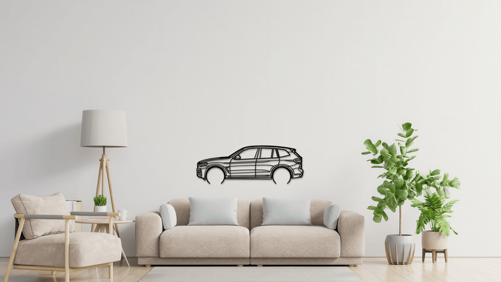 BMW X3 2018 - Metal Wall Art