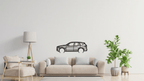 BMW X3 2018 - Metal Wall Art