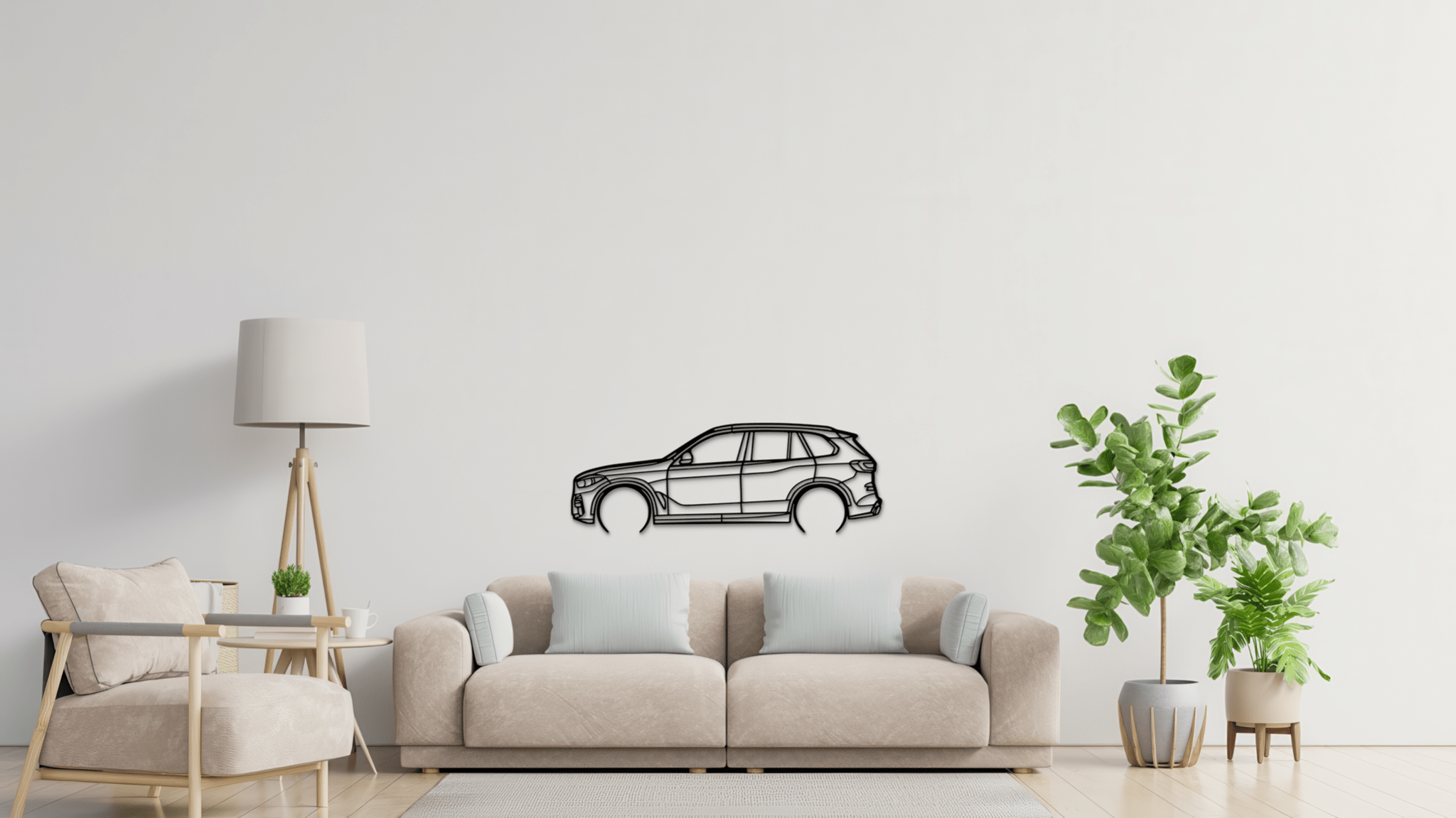 BMW X5M 2018 - Metal Wall Art