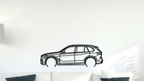 BMW X5M 2018 - Metal Wall Art