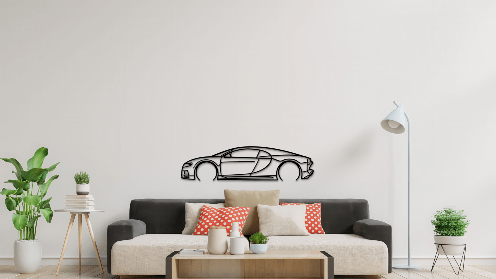 Bugatti Chiron - Metal Wall Art