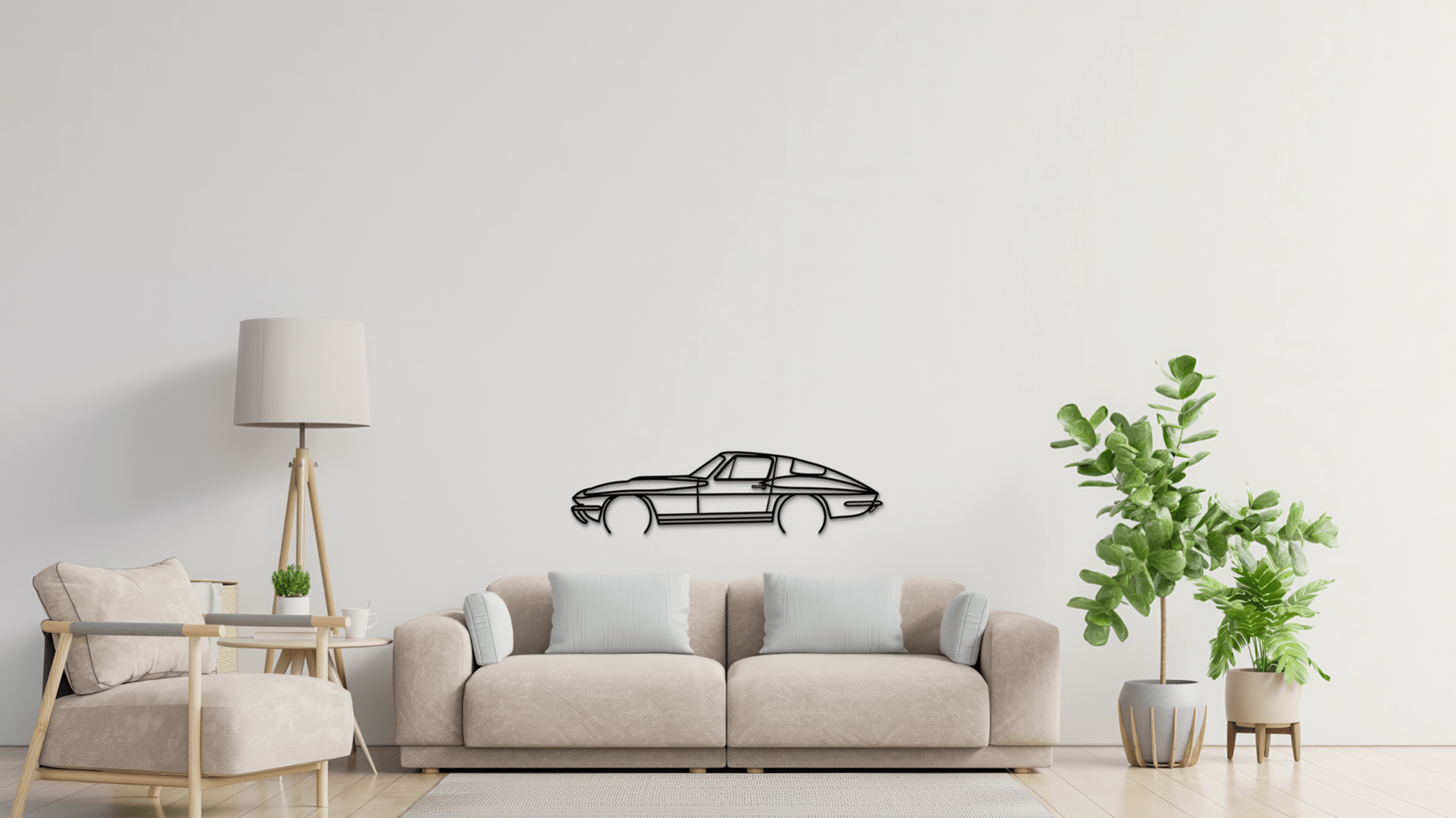 Corvette C3 Stingray - Metal Wall Art