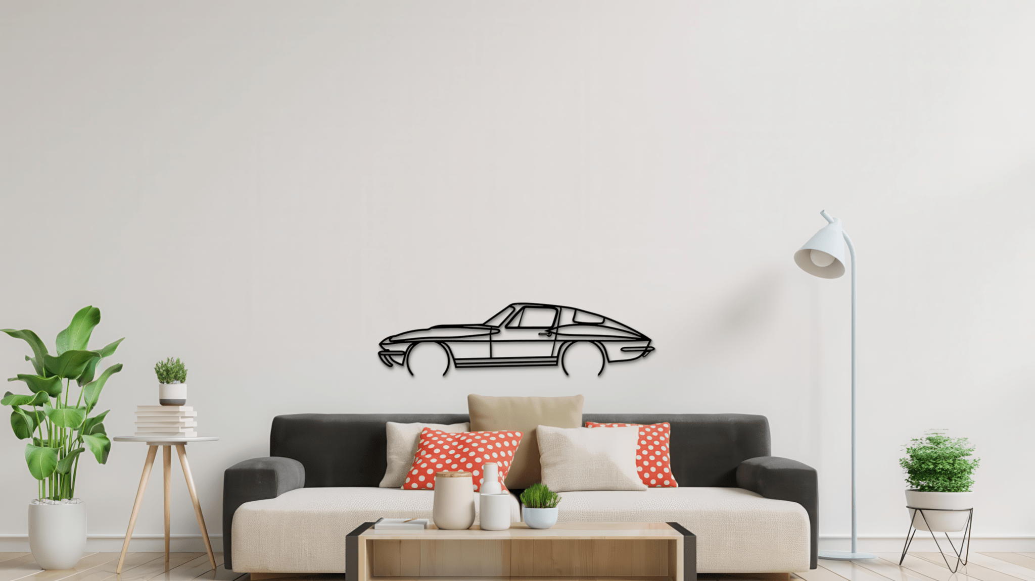 Corvette C3 Stingray - Metal Wall Art