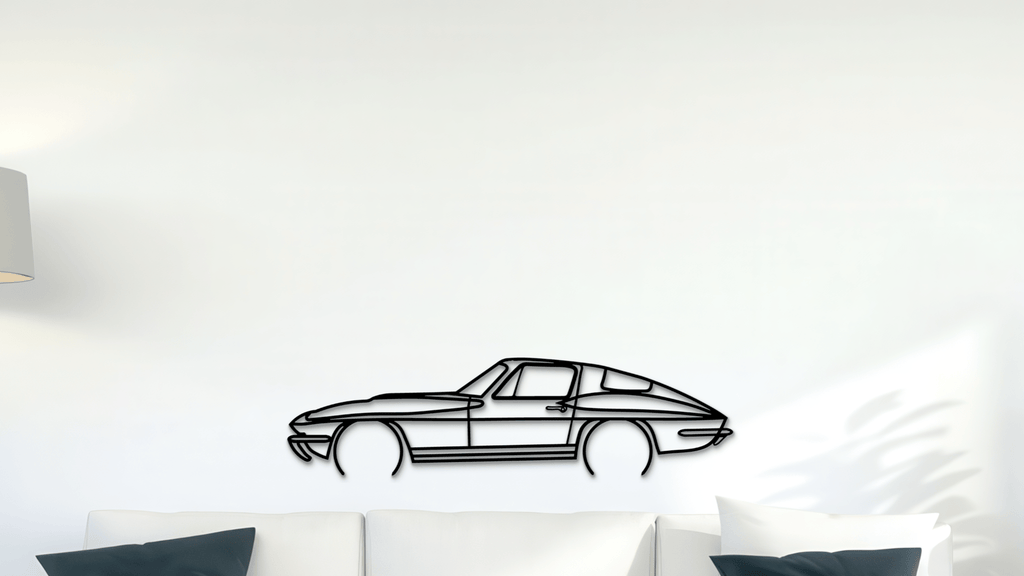 Corvette C3 Stingray - Metal Wall Art