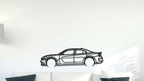 Dodge Charger SRT Hellcat - Metal Wall Art