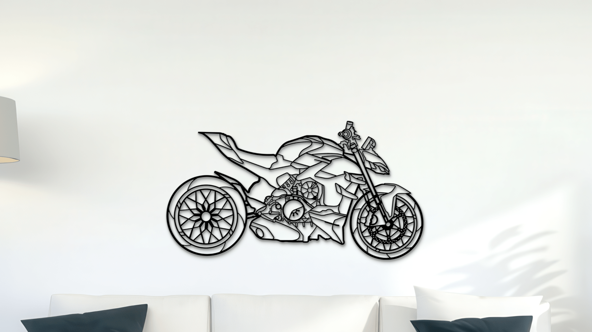 Ducati Streetfighter 2023 - Metal Wall Art
