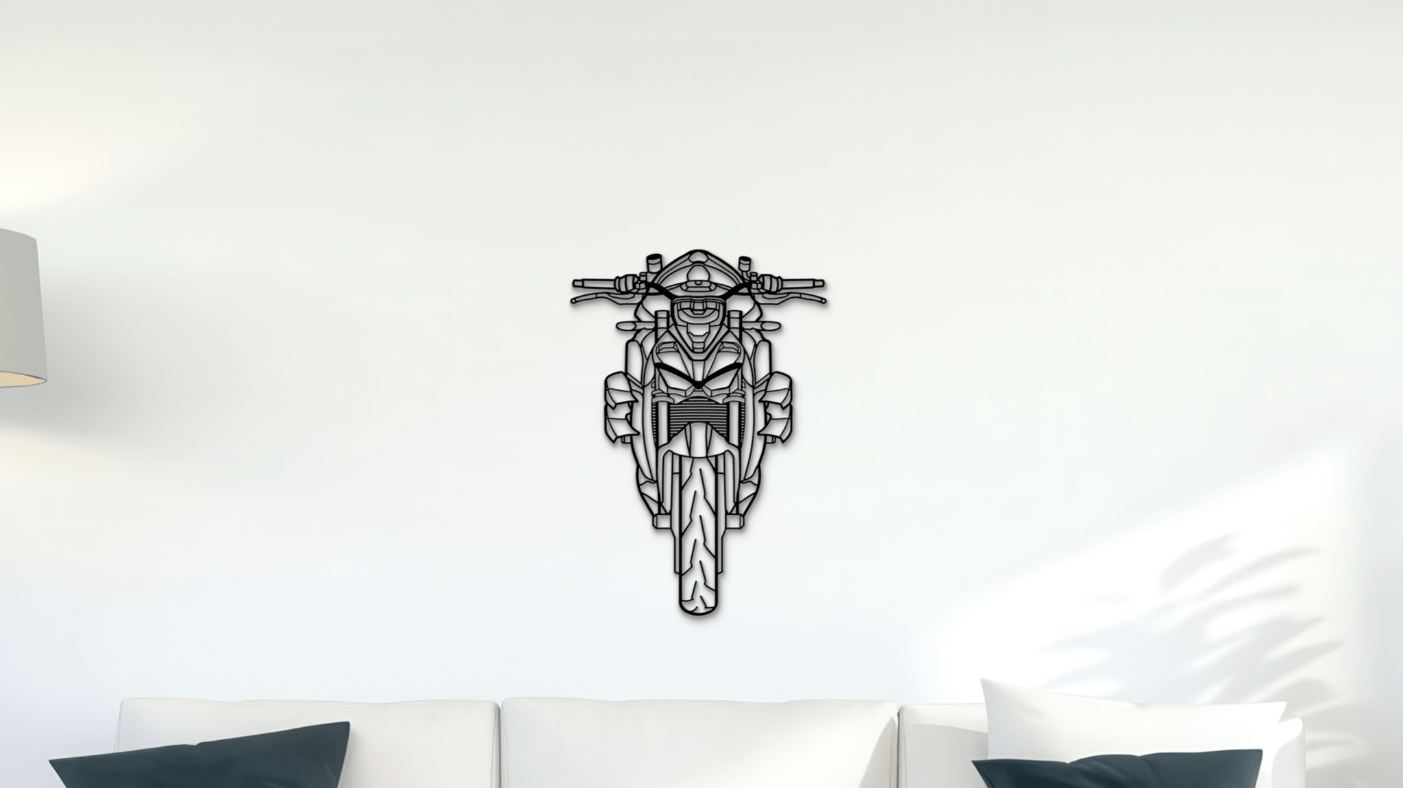 Ducati Streetfighter Front 2023 - Metal Wall Art