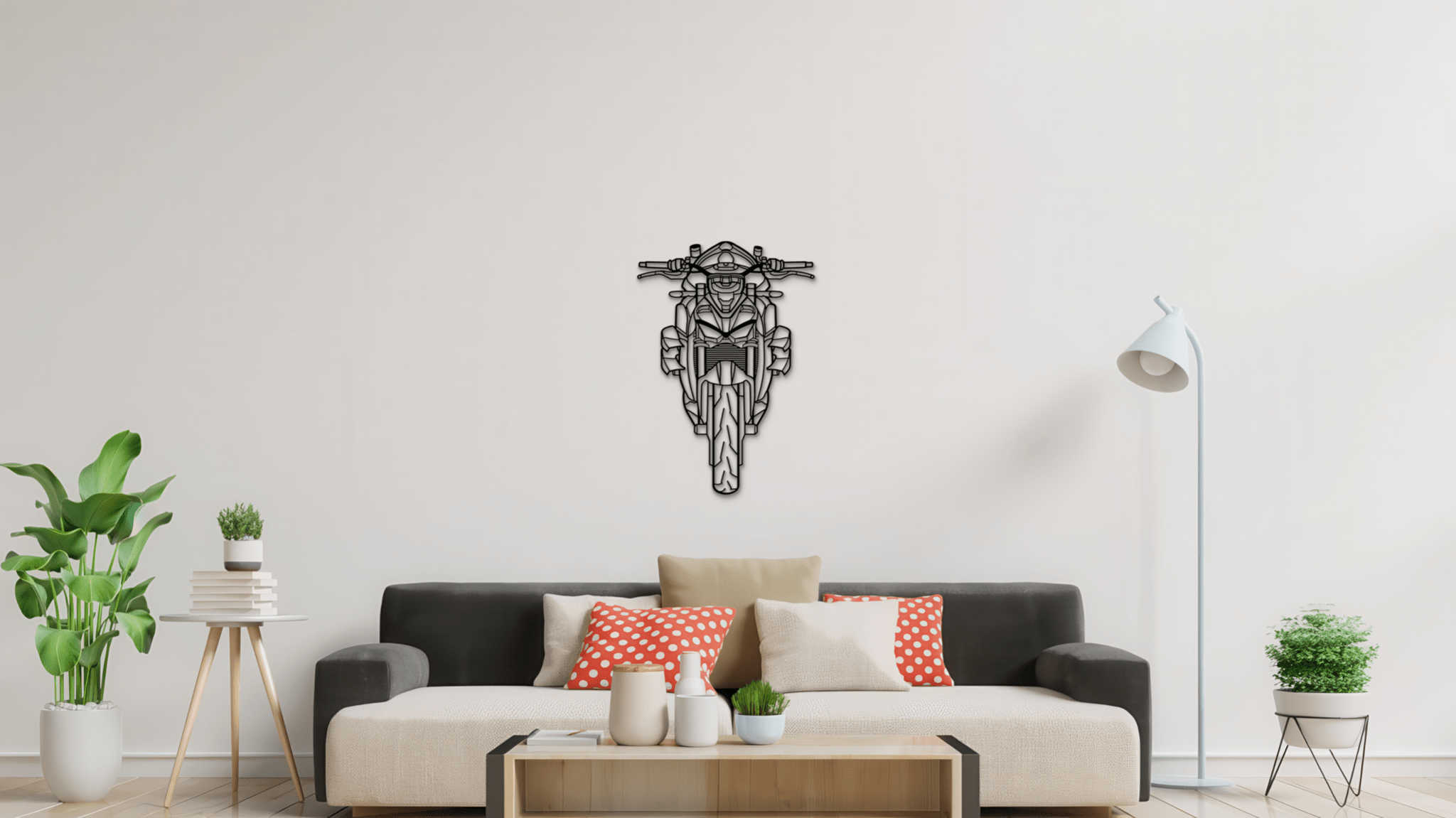 Ducati Streetfighter Front 2023 - Metal Wall Art