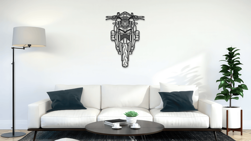 Ducati Streetfighter Front 2023 - Metal Wall Art