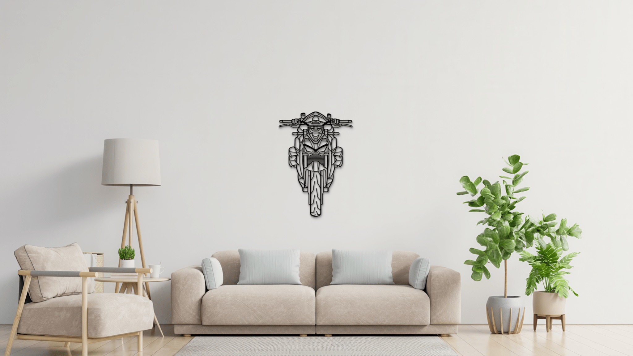 Ducati Streetfighter Front 2023 - Metal Wall Art