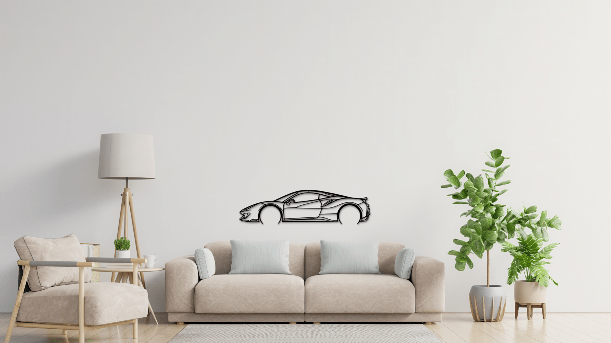 Ferrari 488 Pista - Metal Wall Art