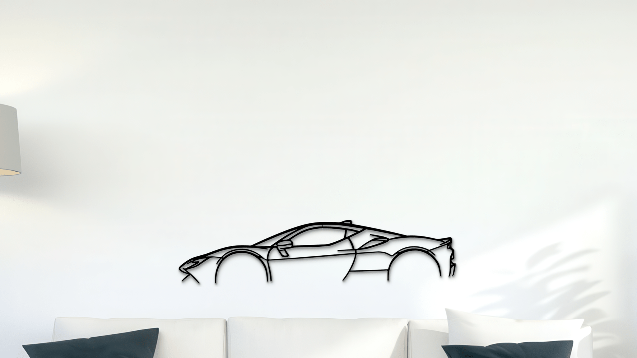 Ferrari SF90 Stradale - Metal Wall Art