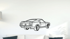 Ford Mustang Mach 1 - Metal Wall Art