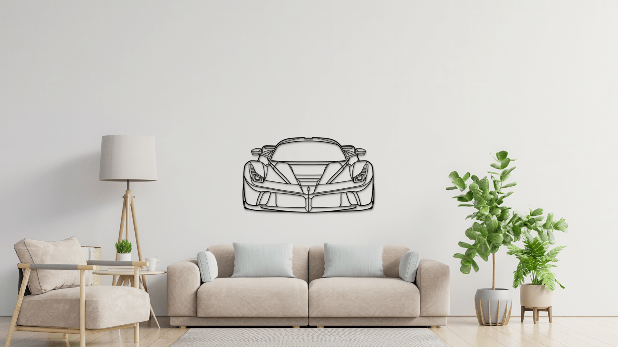 Ferrari LaFerrari - Metal Wall Art