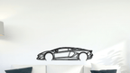 Lamborghini Aventador - Metal Wall Art