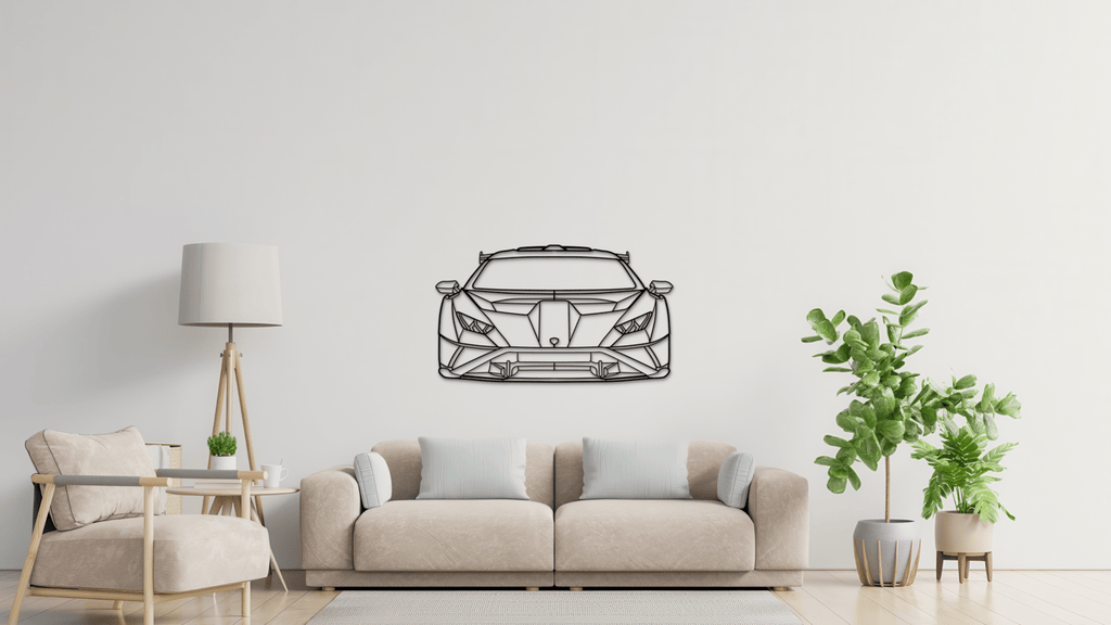 Lamborghini Huracan STO - Metal Wall Art