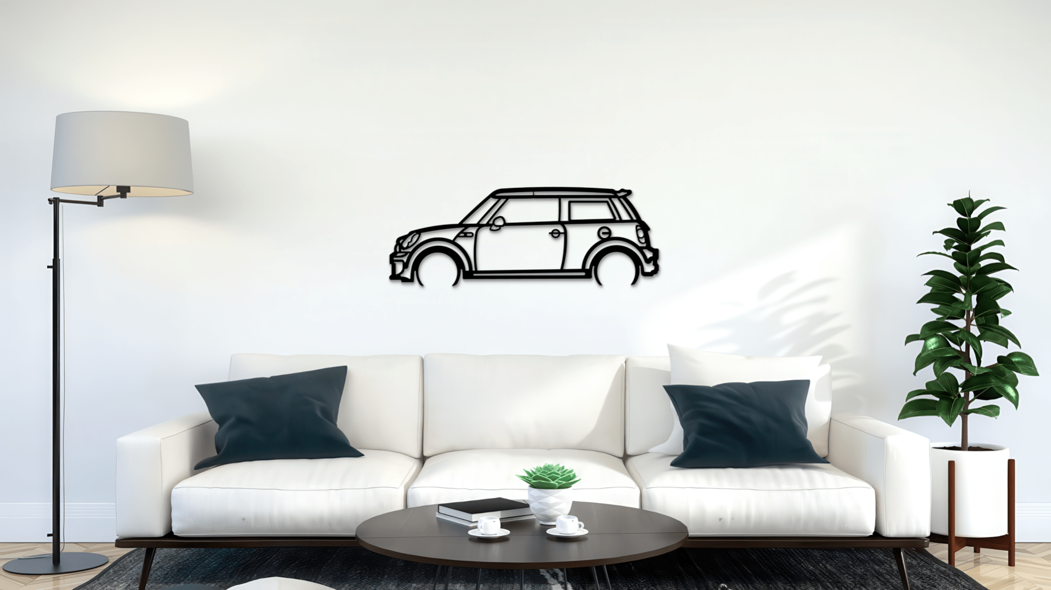 Mini Cooper S 2009 - Metal Wall Art