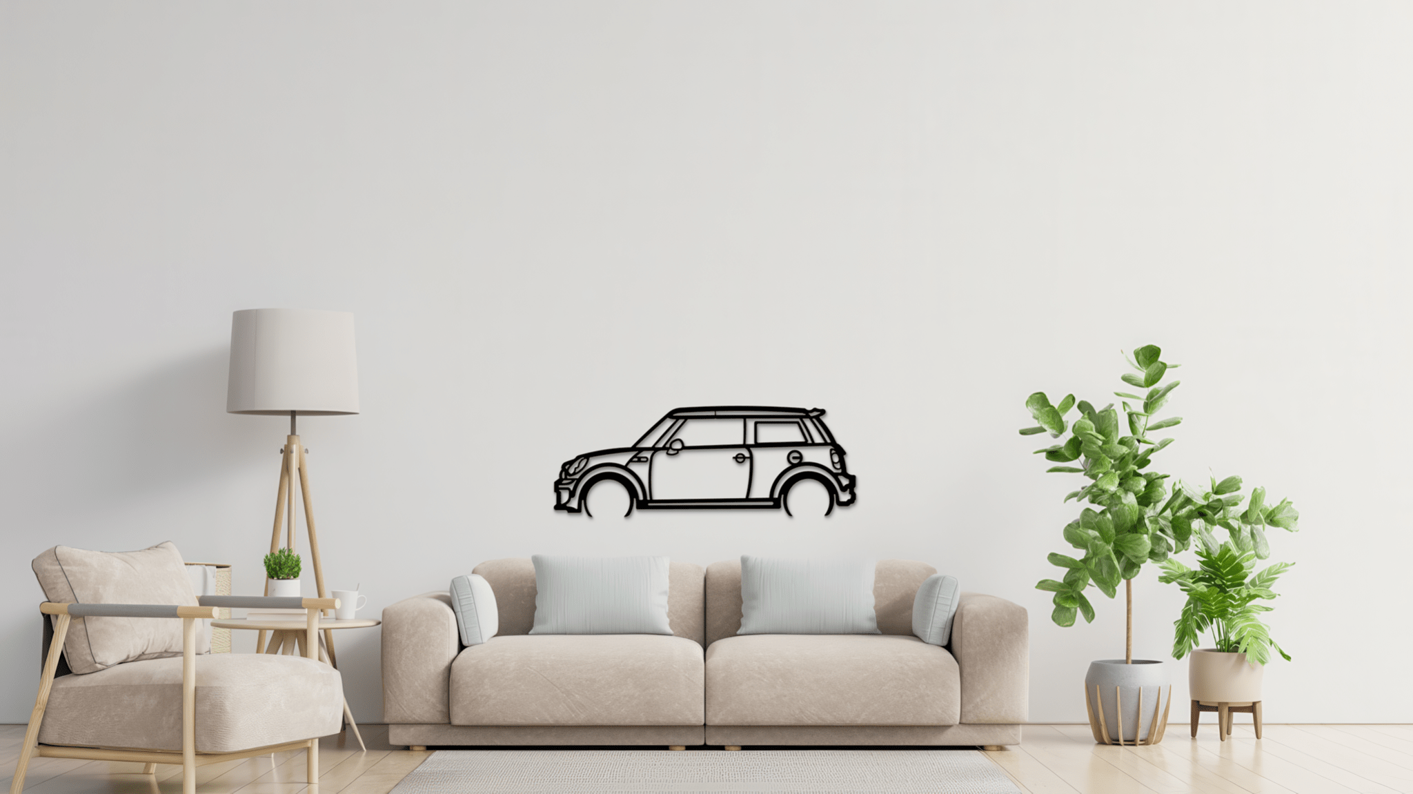 Mini Cooper S 2009 - Metal Wall Art