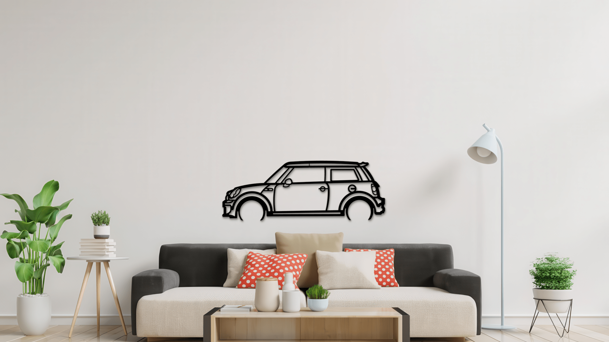 Mini Cooper S 2009 - Metal Wall Art