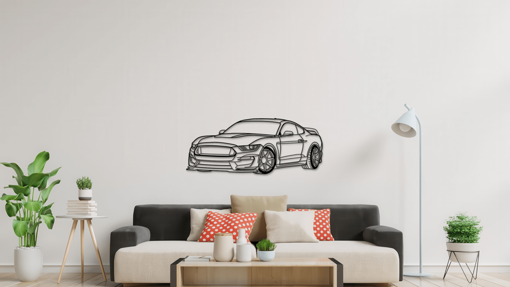 Mustang Shelby GT350R - Metal Wall Art