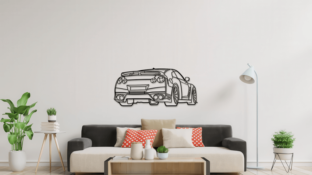 Nissan GTR(R35) - Metal Wall Art